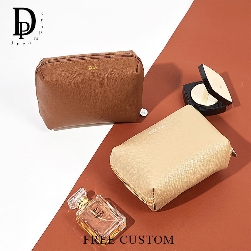 Luxury Bags Name For Women - Benutzerdefinierte Buchstaben Luxus PU Leder Kosmetiktasche