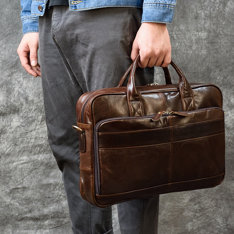 Luxury Bags For Laptop - Luxus Echt leder Handtasche für Männer
