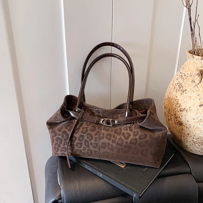 Luxury Bags In Sale - Leopardenmuster, Nähgarn, Haspe, jugendlich, süße Umhängetaschen