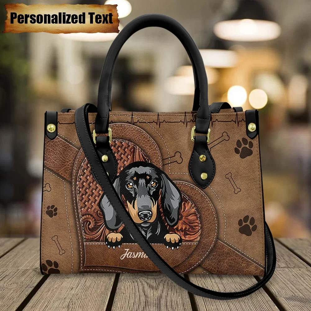 Luxury Bags Name For Women - Leder Umhängetaschen für Frauen Personalisierte Name