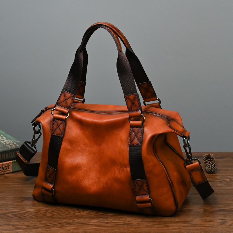 Luxury Bags For Laptop - ﻿ Modische Luxus-Herrenhandtasche aus Echtleder, Schulter-Crossbody-Tasche,