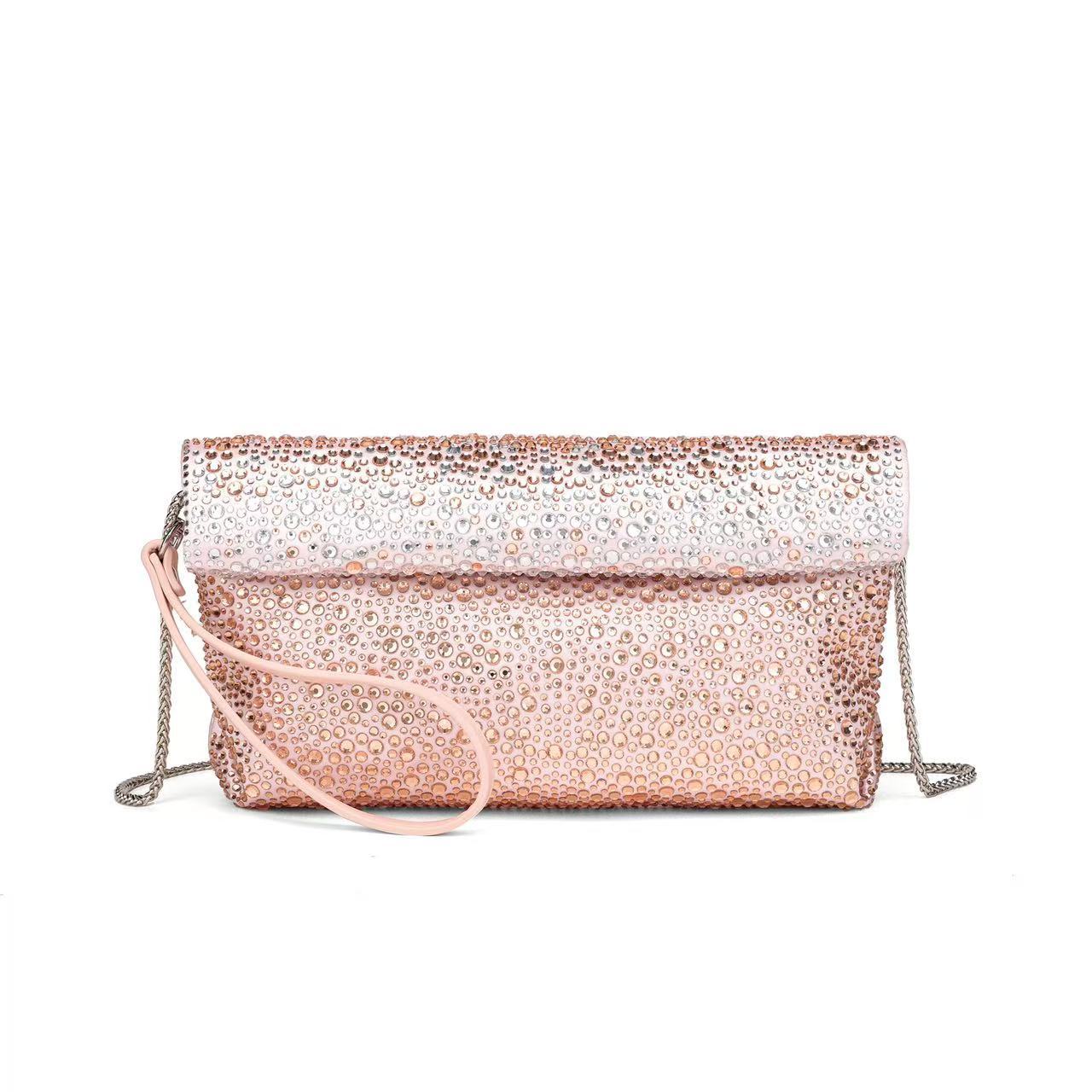 Luxury Bags For Young Women - Luxuriöse Glänzende Diamant-Abendtasche Crossbody Schultertasche Elegante