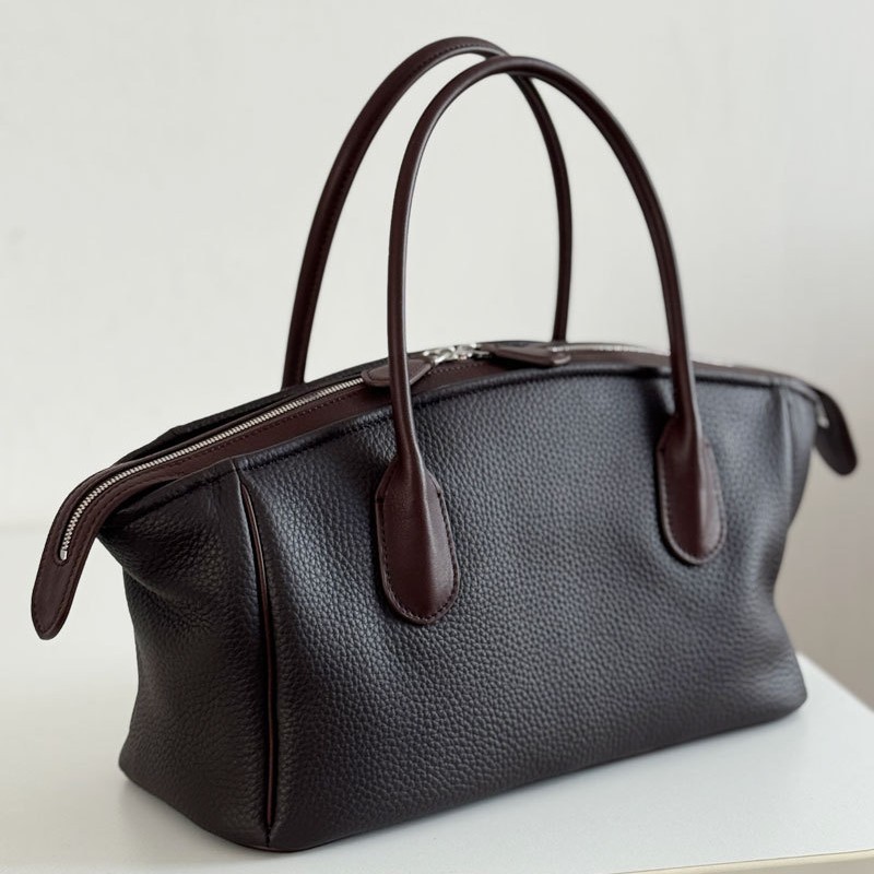 Luxury Bags In Sale - Nischendesign Große Kapazität Rindsleder Pendler-Handtasche 2026