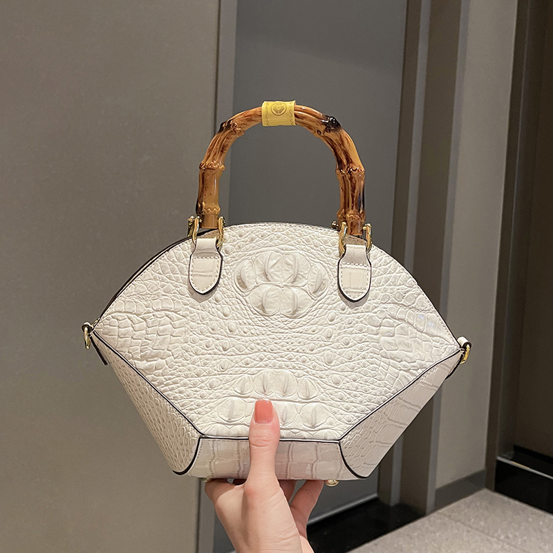 Luxury Bags In Sale - Luxus-Designer-Marke hochwertige Rindsleder Krokodil Mode Bambus