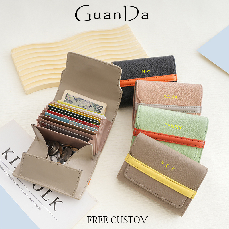 Luxury Bags Name For Women - Luxuriöses Design, Damen-Kartenetui, individuelle Buchstaben, modisch,