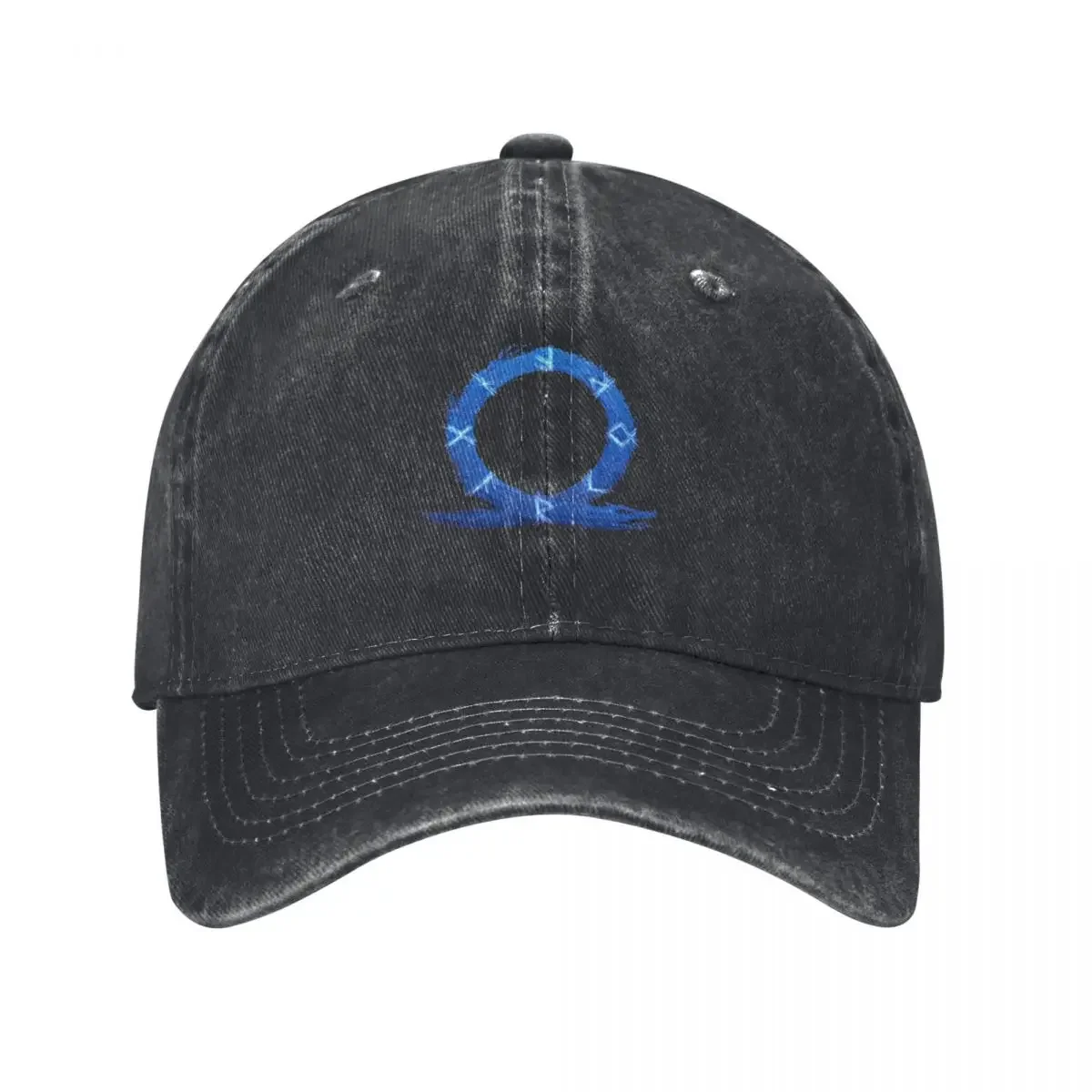 God of War Logo Eisblaue Baseb – Luxury Bags Blue Bewertung und Preis