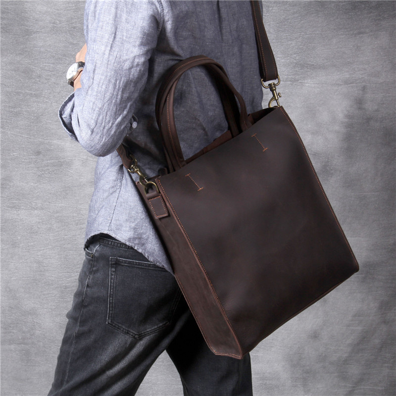 Vintage echtes Leder Herren Ha – Luxury Bags For Laptop Bewertung und Preis