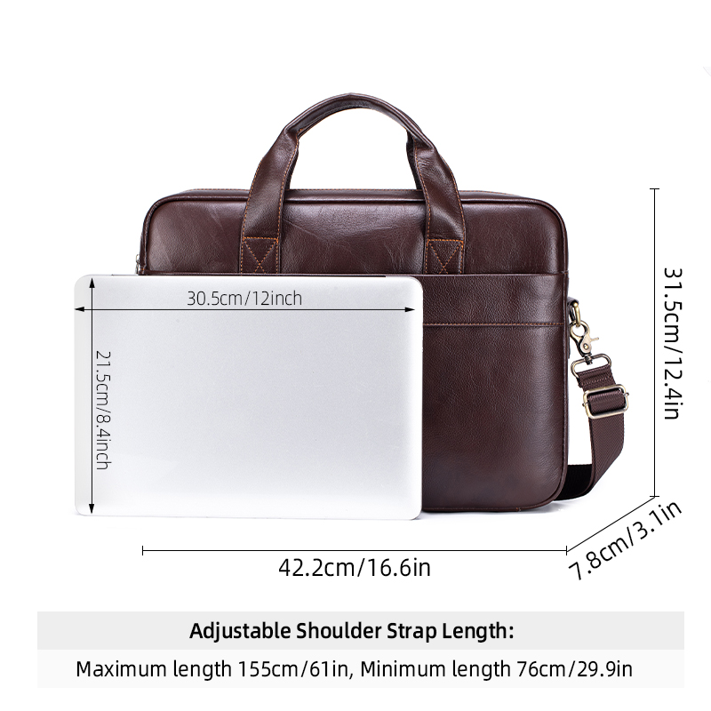 Aktentasche aus echtem Leder f – Luxury Bags For Laptop Bewertung und Preis