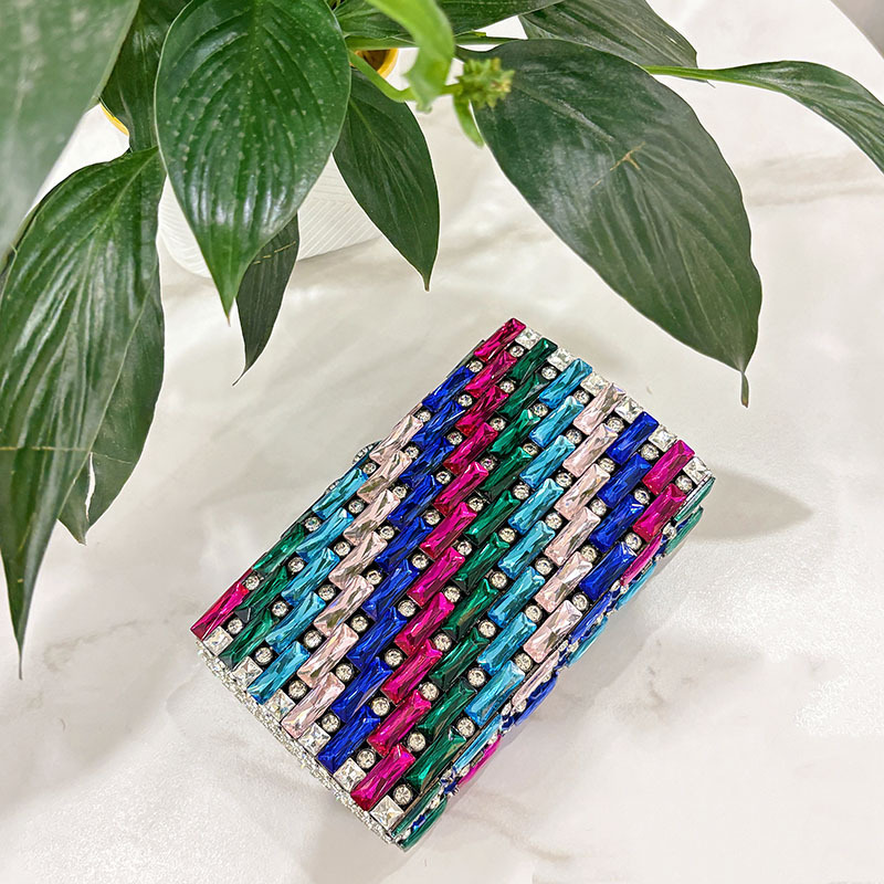 Weibliche Blau Strass Abend Ta – Luxury Bags Blue Bewertung und Preis