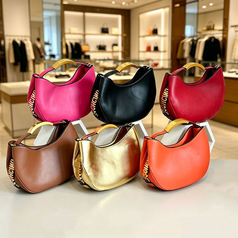 Halbkreisförmige Damen-Handtas – Luxury Bags Sell Bewertung und Preis