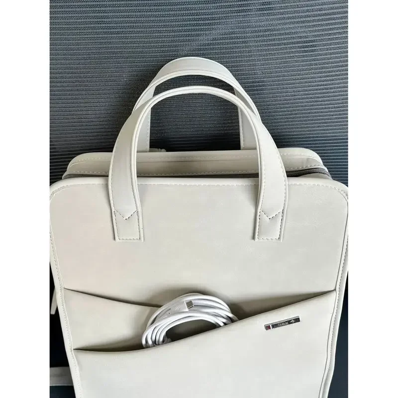 Weißer Laptop-Rucksack, 11, 12 – Luxury Bags For Laptop Bewertung und Preis