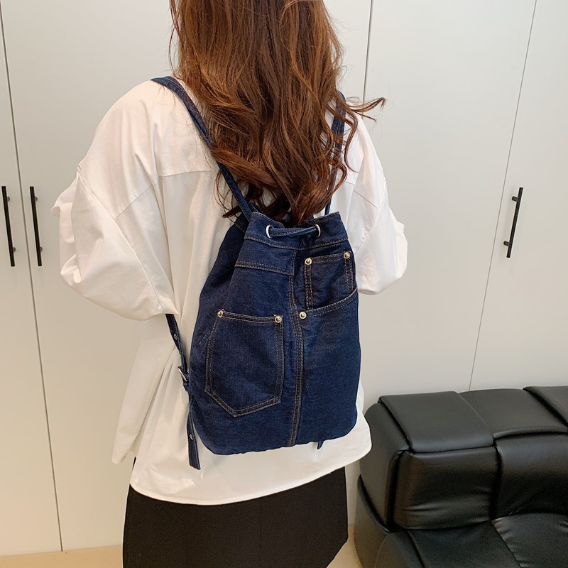 Denim Damen Rucksäcke Casual S – Luxury Bags Blue Bewertung und Preis