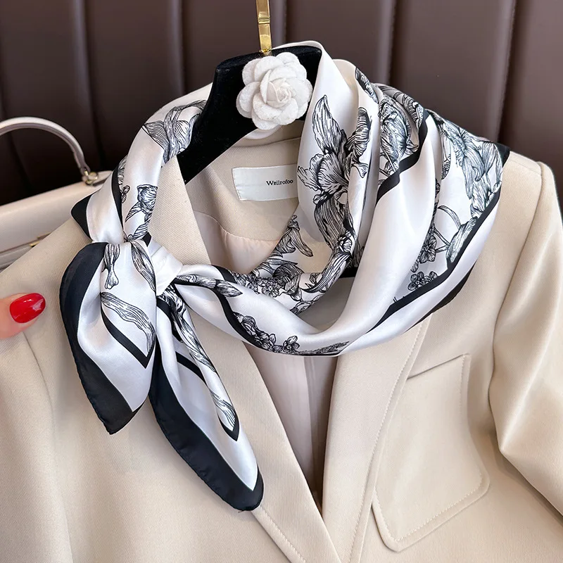 70*70cm Luxus Blumen druck Sei – Luxury Bags In China Bewertung und Preis