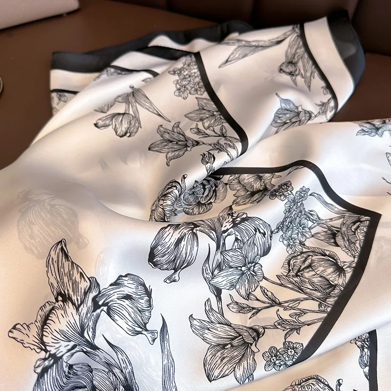 70*70cm Luxus Blumen druck Sei – Luxury Bags In China Bewertung und Preis