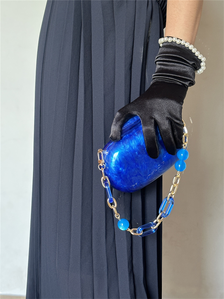 Luxus Mode Klein blau Marmor M – Luxury Bags Blue Bewertung und Preis