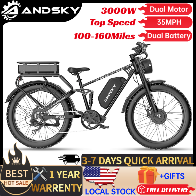 ANDSKY Apex50 AWD Elektrofahrr – Luxury Bags Level Bewertung und Preis